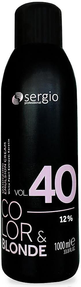 

Краска для волос Sergio Professional Эмульсия для окисления ColorBlonde 40Vol. 12% 1л