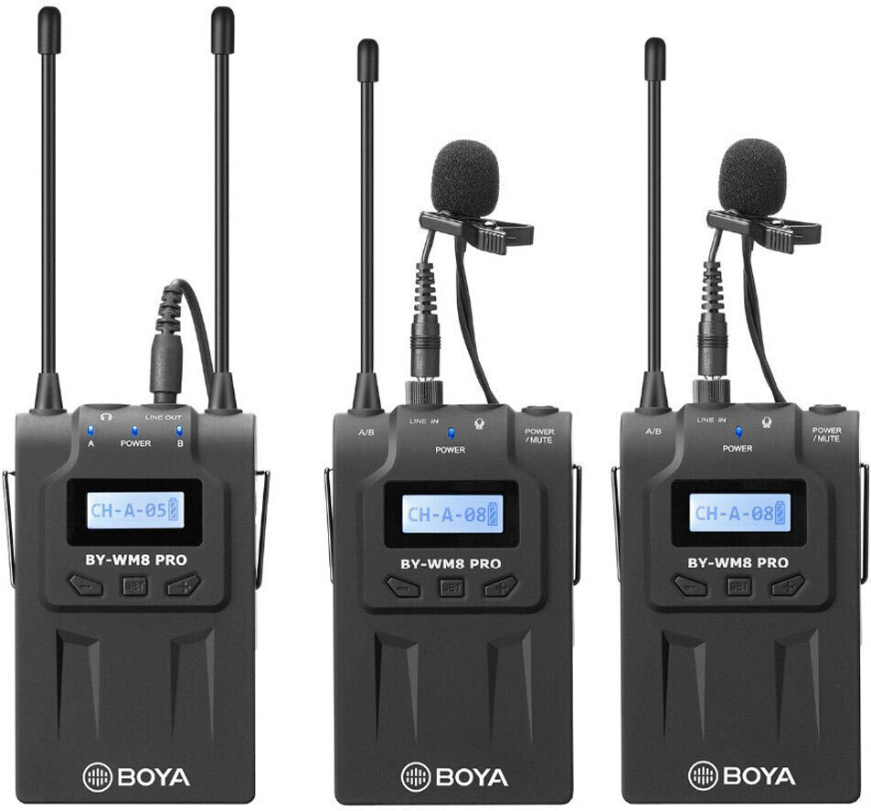 

Микрофон BOYA BY-WM8 Pro-K2