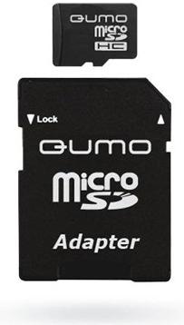 

Карта памяти QUMO MicroSDHC 32Gb [QM32MICSDHC10], MicroSDHC 32Gb
