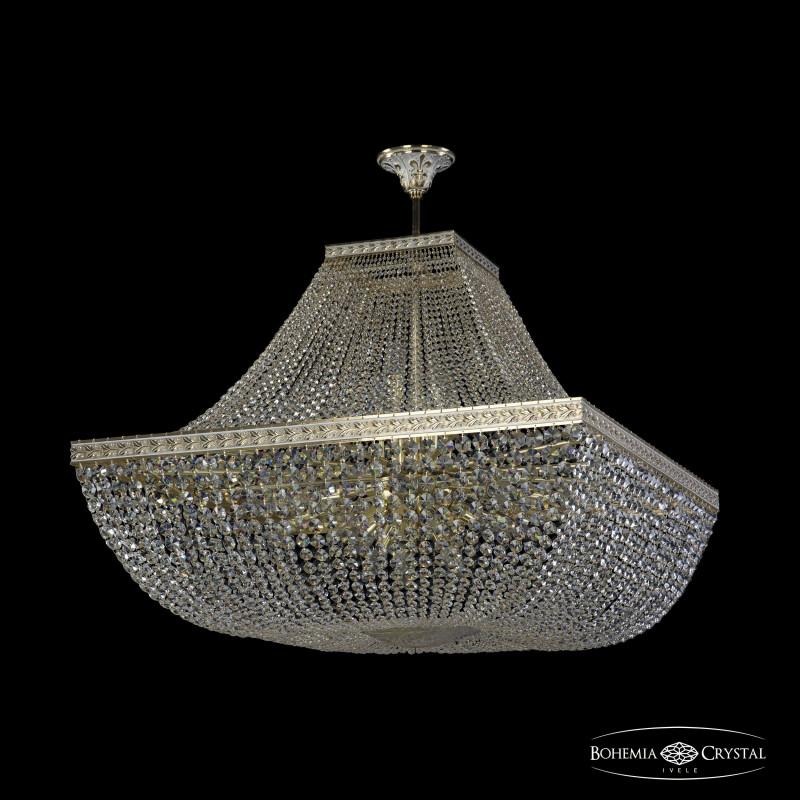 

Люстра на штанге Bohemia Ivele Crystal 19112/H1/90IV GW