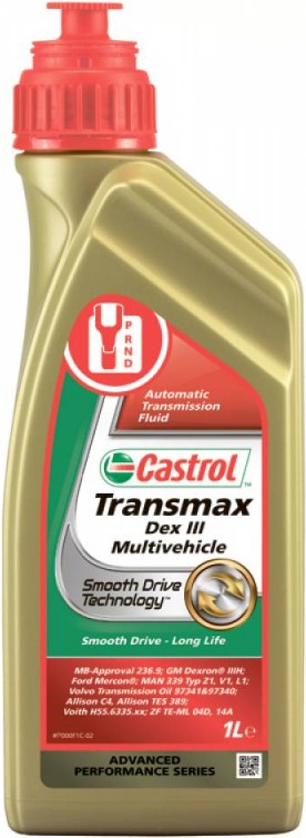 

Трансмиссионное масло Castrol Transmax Dex III Multivehicle 157AB3 1л [4008177071782], Трансмиссионное масло Castrol Transmax Dex III Multivehicle 157AB3 1л 4008177071782