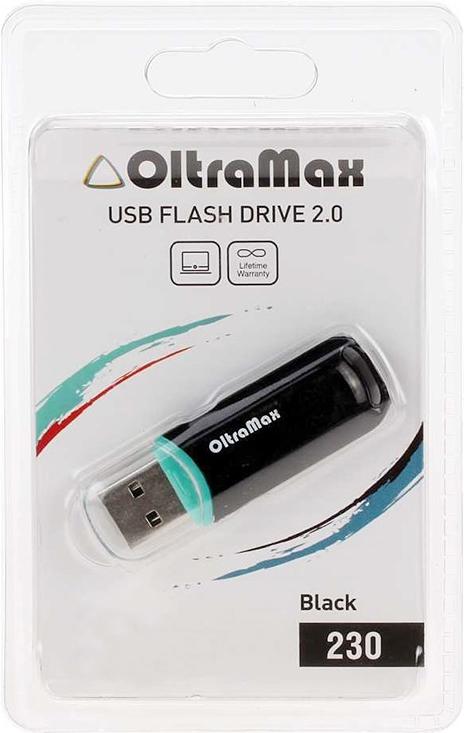 

Usb flash Oltramax OM-8GB-230 черный, OM-8GB-230