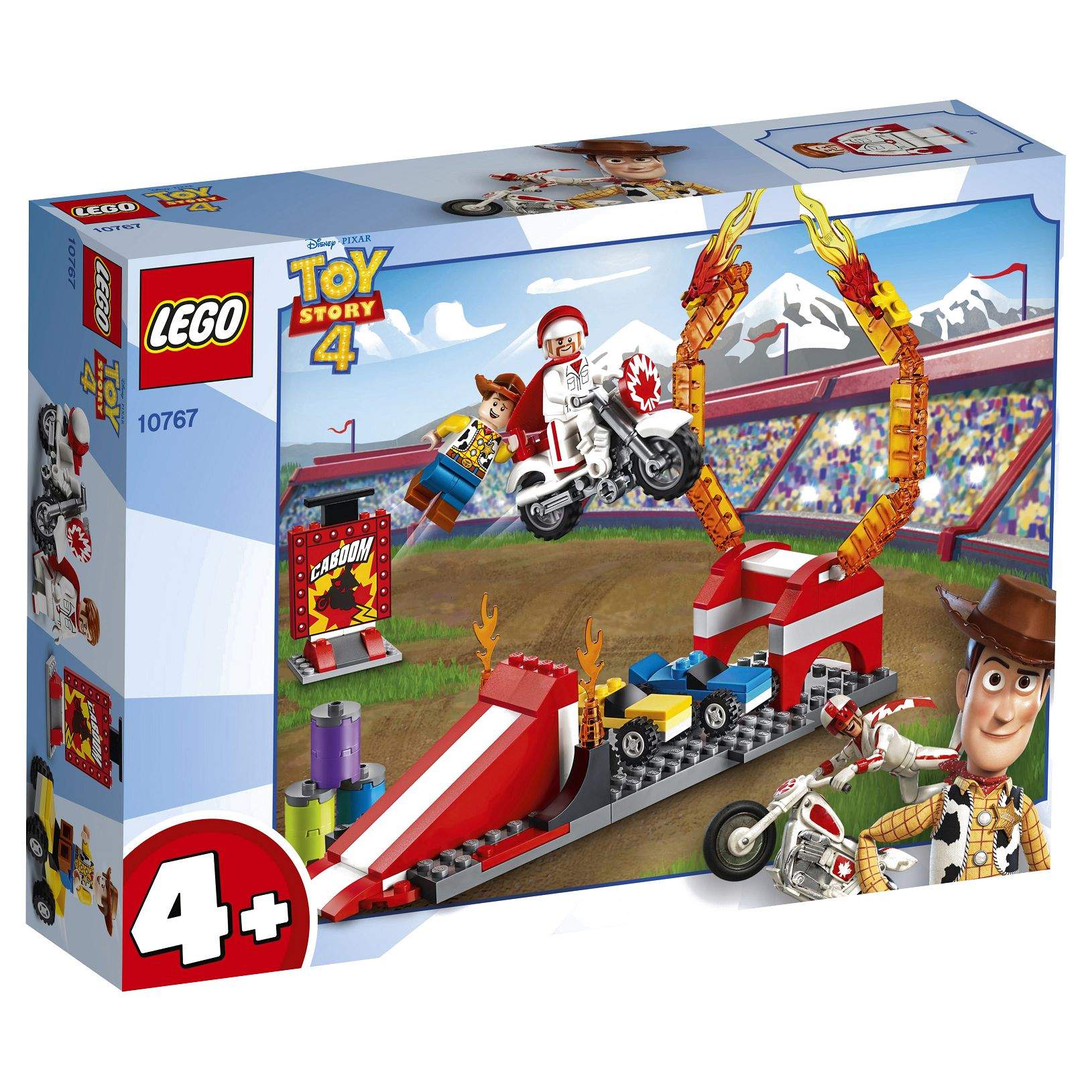 

Конструктор LEGO Toy Story Трюковое шоу Дюка Бубумса [10767], Toy Story Трюковое шоу Дюка Бубумса