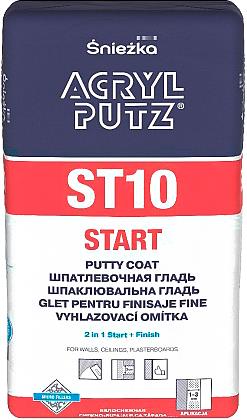 

Шпатлевка Sniezka Acryl Putz Start EX ST10 (5кг), шпатлевка Sniezka Acryl Putz Start EX ST10 5кг