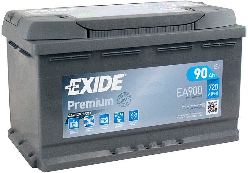 

Аккумулятор Exide Premium EA900 90 А/ч