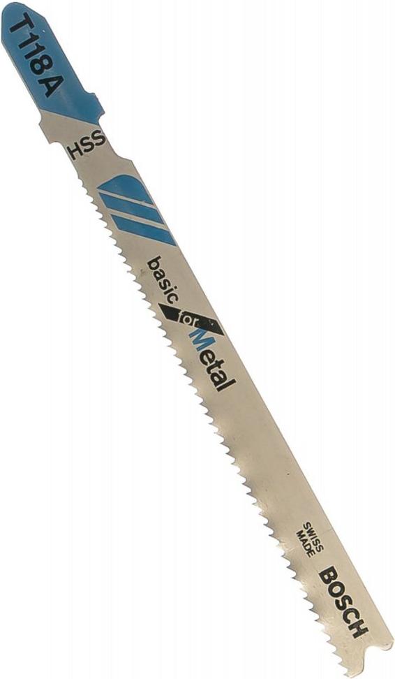 

Пилка для лобзика Bosch Basic for Metal T118А 92мм 1 шт [2.608.631.964], Basic for Metal T118А 92мм 1 шт 2.608.631.964
