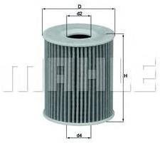 

Фильтр масляной Knecht/Mahle OX424D, OX424D