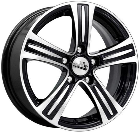

Автомобильные диски iFree KC691-mb S.U. 15 6 5x100 45 67.1 Black Jack / Черный с полировкой