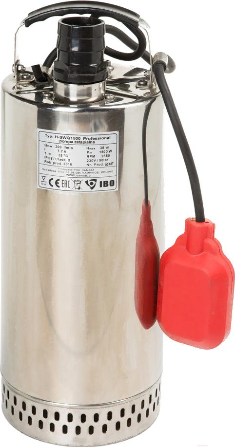 

Дренажный насос IBO F-SWQ 1500, F-SWQ 1500