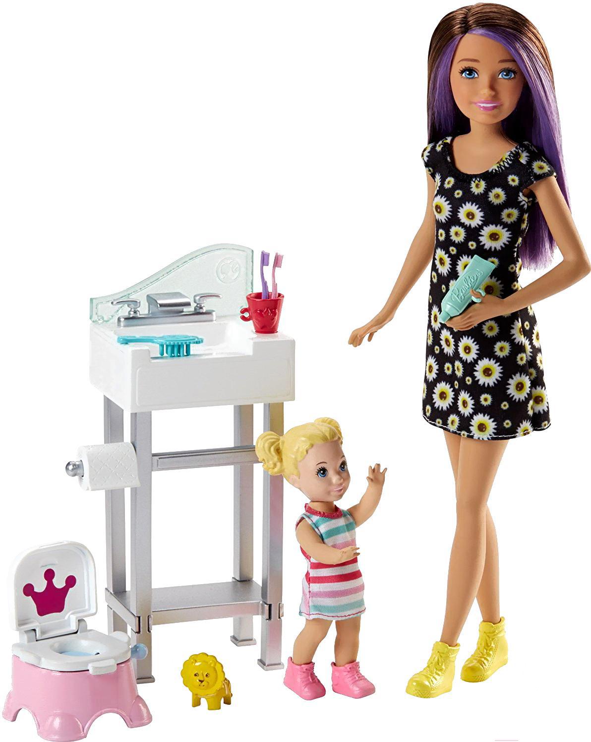 

Кукла с аксессуарами Barbie Няня / FHY97/FJB01, Няня с аксессуарами