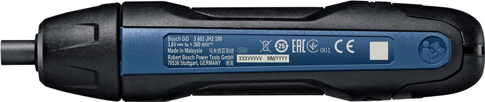 

Электроотвертка Bosch Go Professional 06019H2100 (с кейсом), Отвертка Bosch GO 2 (06019H2100)