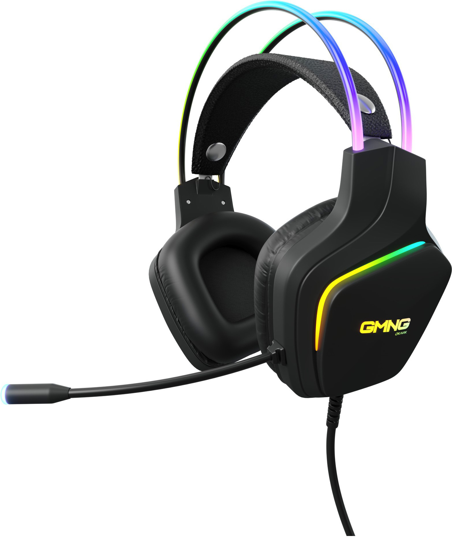 

Наушники с микрофоном Oklick GMNG HS-L510G черный (1562533)