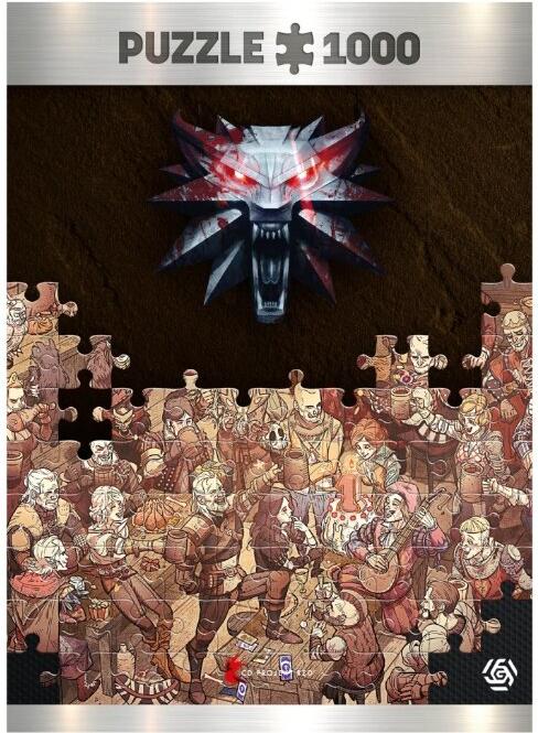

Пазл GOOD LOOT The Witcher Birthday - 1000 элементов [5908305233565], The Witcher Birthday - 1000 элементов