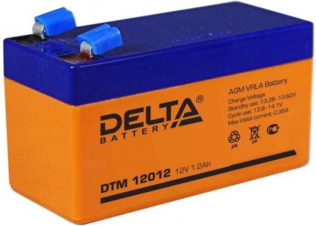 

Аккумулятор для ИБП Delta DTM 12012