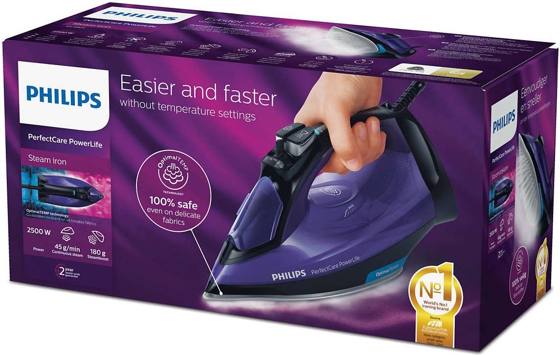 

Утюг Philips GC3925/30, Утюг Philips GC3925/30 2500Вт синий/черный