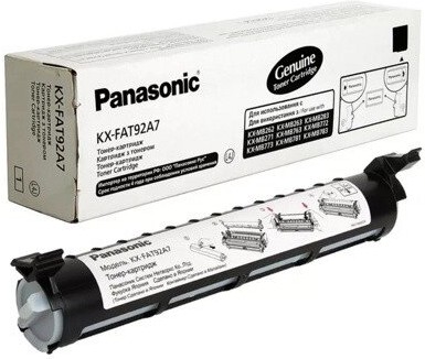 

Картридж для принтера (МФУ) Panasonic Тонер KX-FAT92A KX-FAT92A7 черный (2000стр.) для KX-MB Series, Картридж Panasonic Тонер KX-FAT92A KX-FAT92A7 черный (2000стр.) для KX-MB Series