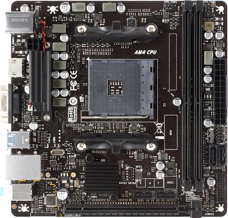 

Материнская плата BIOSTAR X470NH, X470NH