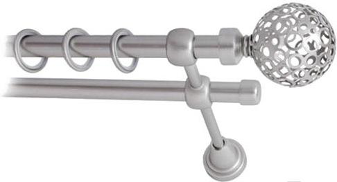 

Карниз Lm Decor Ажур 095 2р гладкий 3.2м сатин, Ажур 095 2р гладкий 16мм 3.2м