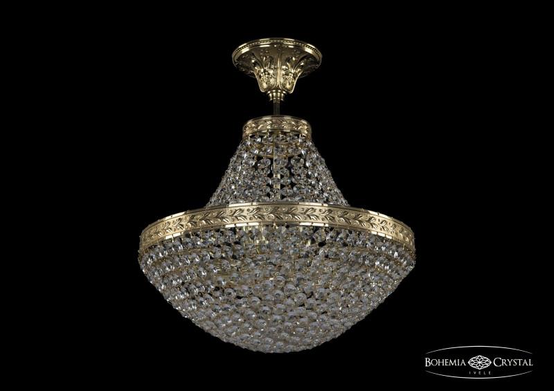 

Люстра на штанге Bohemia Ivele Crystal 19321/H1/35IV G