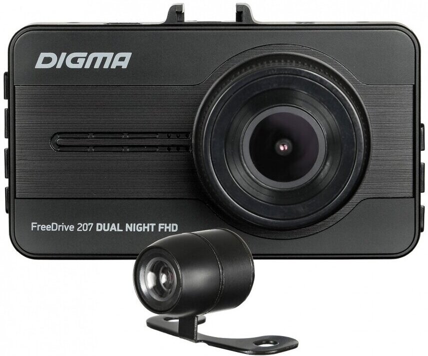 

Видеорегистратор Digma FreeDrive 207 DUAL Night FHD черный [1171718], Видеорегистратор Digma FreeDrive 207 DUAL Night FHD 1171718 черный