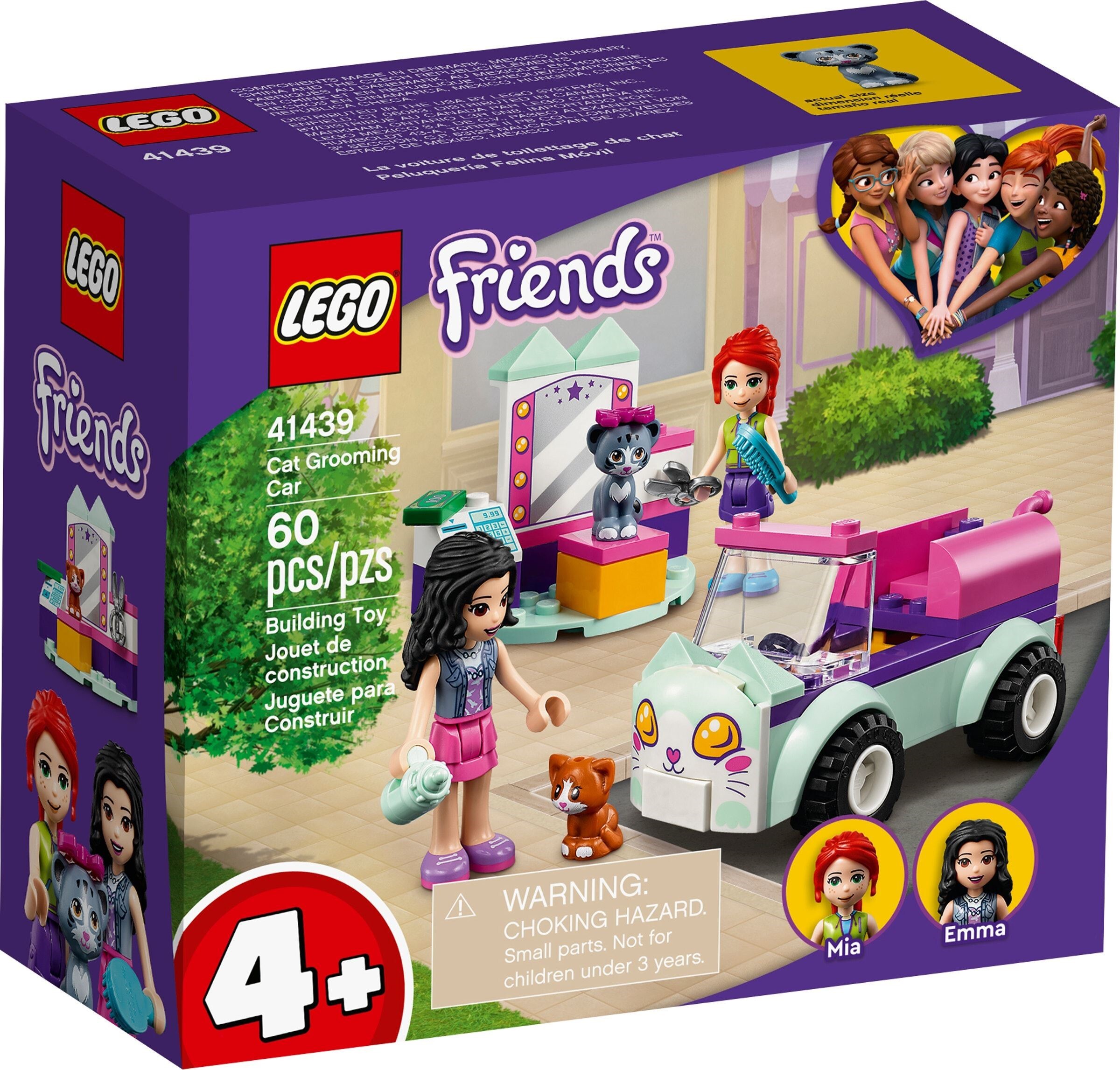 

Конструктор LEGO Friends Передвижной груминг-салон для кошек [41439], Конструктор LEGO Friends Передвижной груминг-салон для кошек 41439