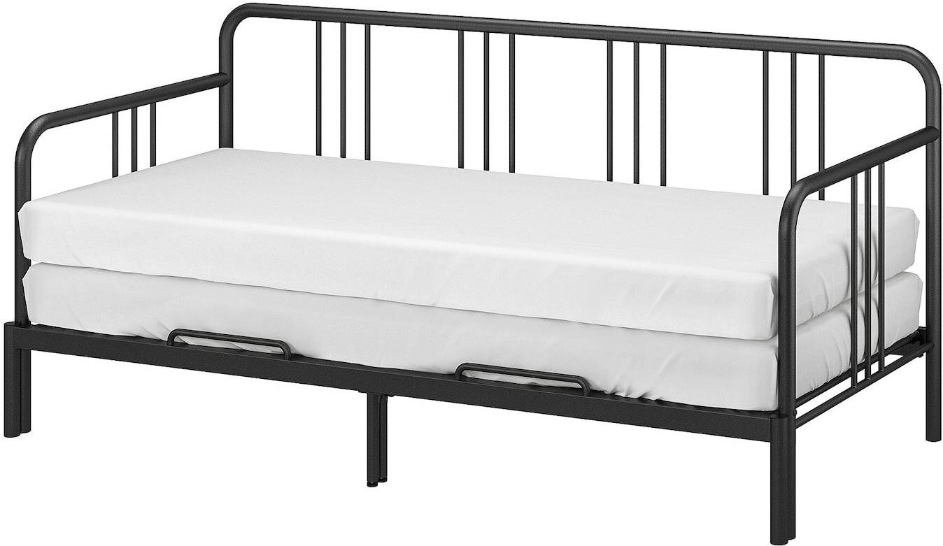 

Кровать IKEA Каркас кушетки ФИРЕСДАЛЬ [804.243.64] черный, ФИРЕСДАЛЬ [804.243.64]