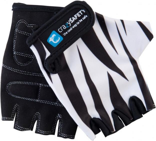 

Перчатки велосипедные Crazy Safety White Tiger [540180-20], White Tiger