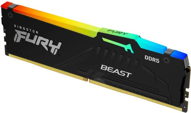 

Оперативная память Kingston FURY Beast RGB 16GB DDR5 PC5-41600 (KF552C36BBEA-16)