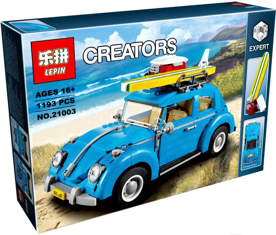 

Конструктор Lepin Фольксваген Жук [21003], Фольксваген Жук