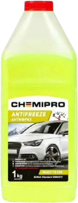 

Антифриз Chemipro G11 1кг/0.9л желтый (CH066)