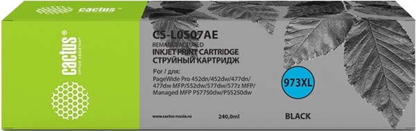 

Картридж для принтера и МФУ CACTUS CS-L0S07AE, Картридж Cactus CS-L0S07AE