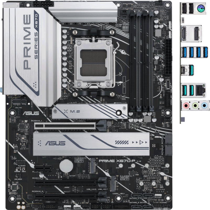 

Материнская плата Asus PRIME X670-P AM5 ATX