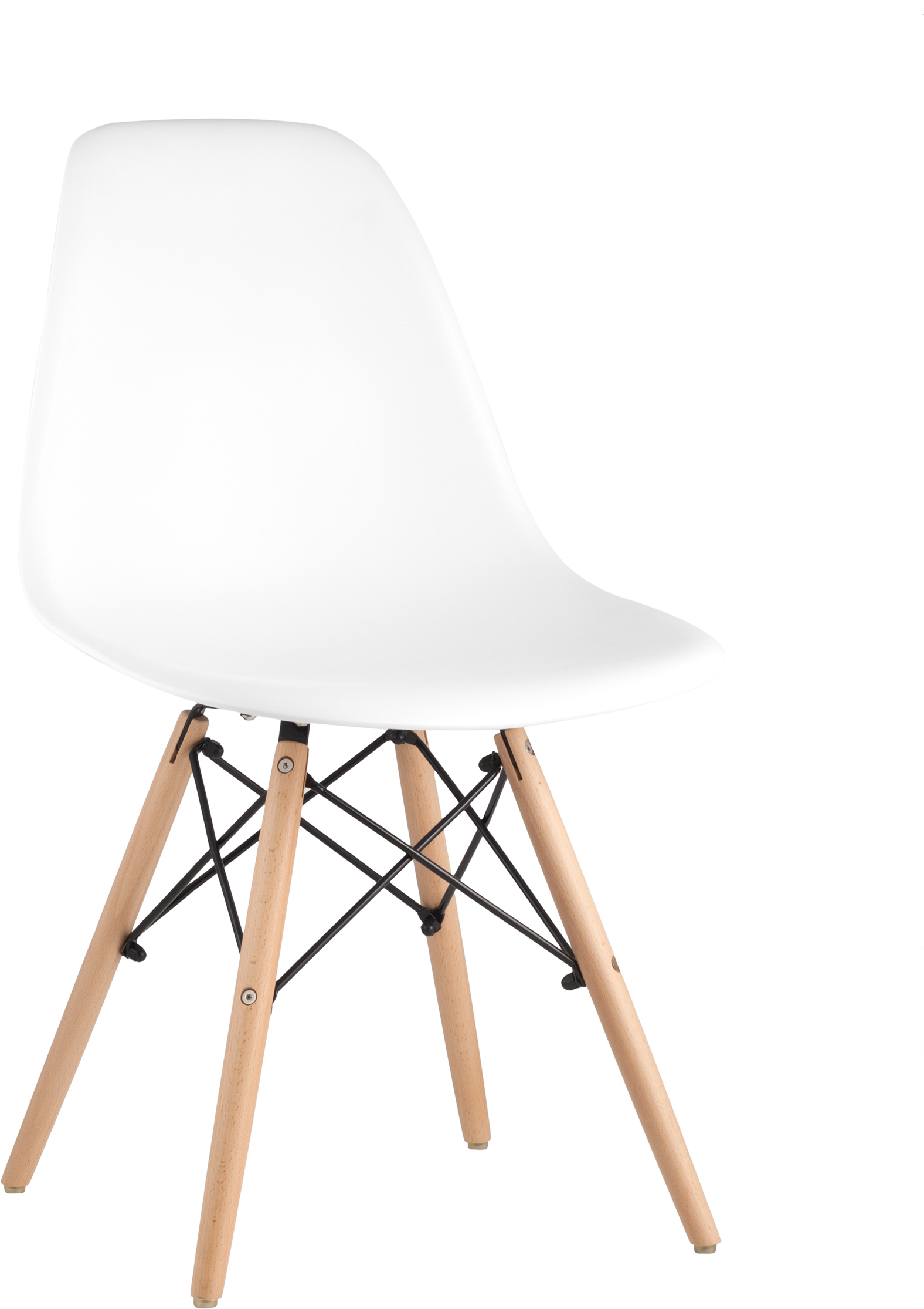 

Стул Stool Group Eames Eames Style DSW x4 белый [Y801 white], Стул Stool Group Eames Style DSW x4 Y801 white x4 белый