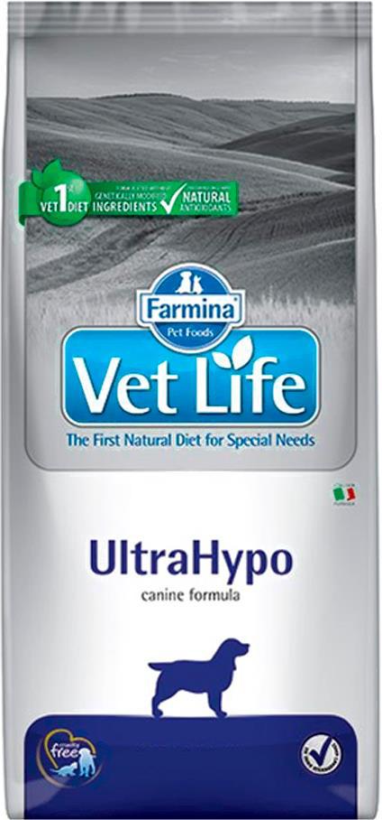 

Корм для кошек Farmina Vet Life UltraHypo 2 кг, Корм для собак Farmina Vet Life UltraHypo 2кг