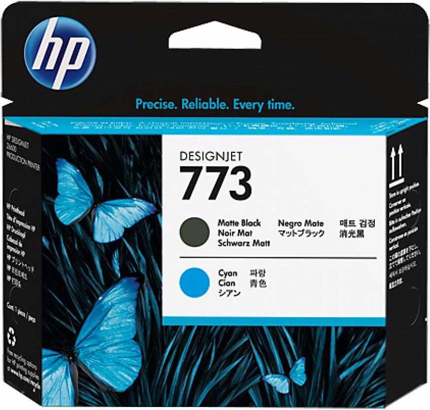 

Картридж HP 773 Matte Black/Cyan [C1Q20A], 773