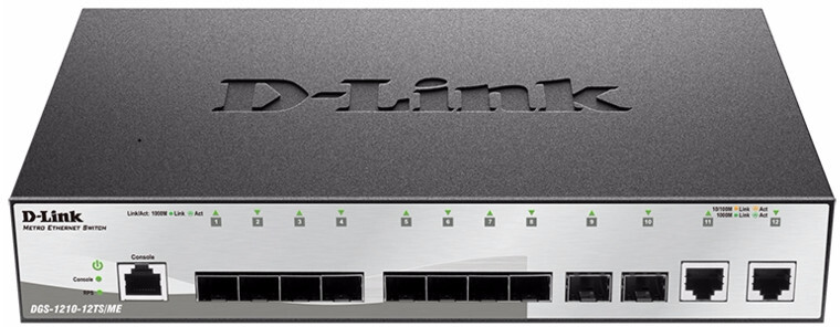 

Коммутатор D-Link DGS-1210-12TS/ME/B1A