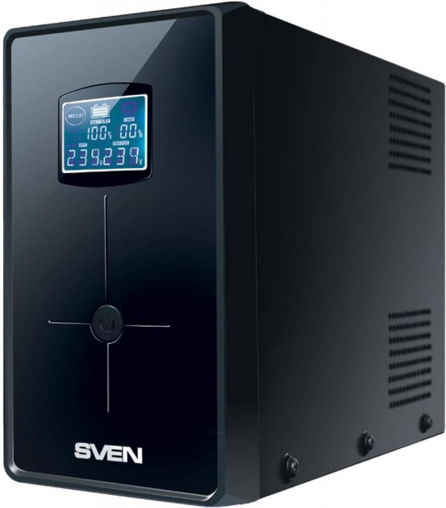 

Источник бесперебойного питания SVEN Pro 1500 (LCD, USB), Pro 1500 LCD USB