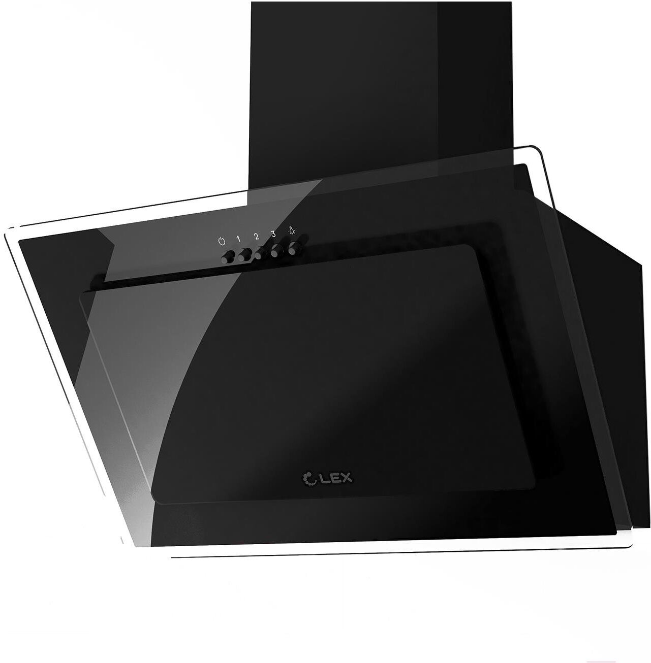 

Вытяжка LEX Mika G 500 1 мотор черный [CHTI000334], Кухонная вытяжка LEX Mika G 500 1 мотор черный