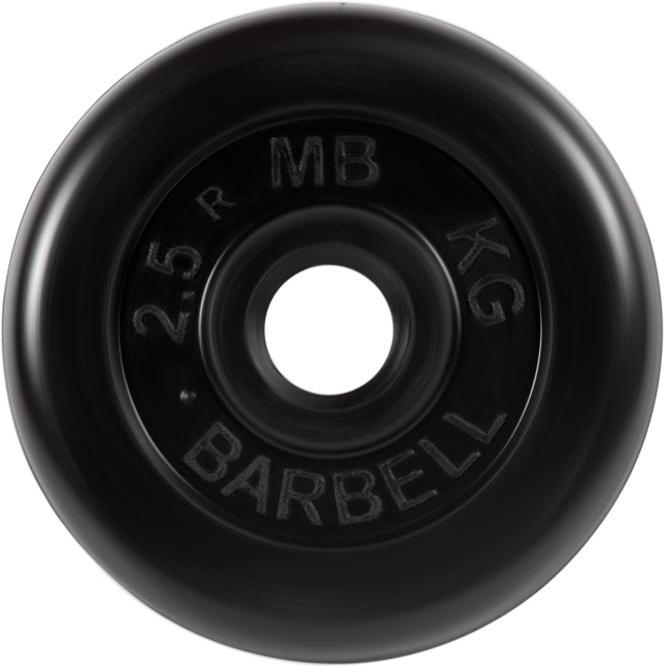 

Диск для штанги MB Barbell обрез. 31 мм 2.5 кг [MB-PltB31-2,5], обрез. 31 мм 2.5 кг