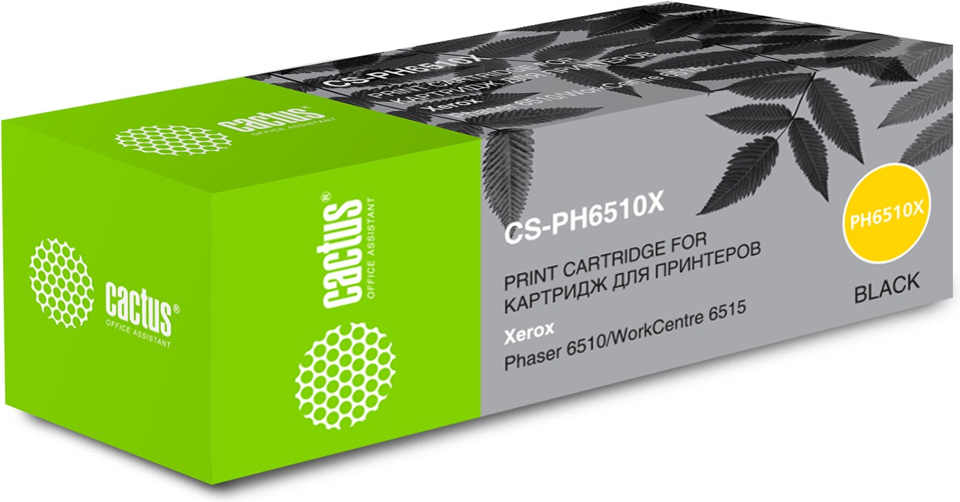 

Картридж CACTUS CS-PH6510X, Картридж Cactus CS-PH6510X