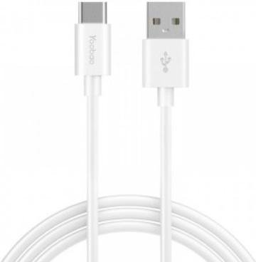 

Кабель, адаптер, разветвитель Yoobao Type-C to USB A Cable YB-401C белый, Yoobao Cable YB-401C белый