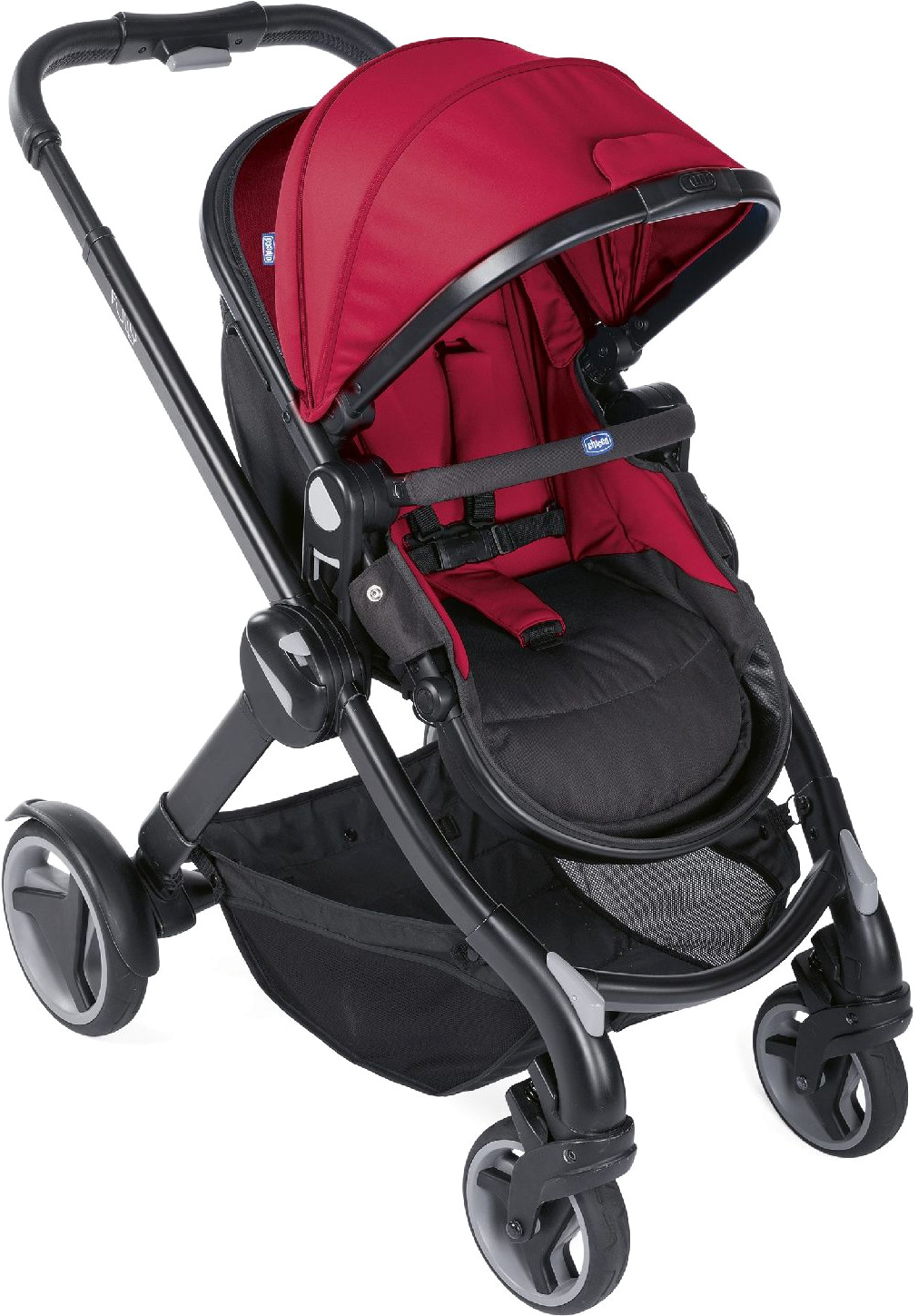 

Детская коляска Chicco FULLY Red Passion [07079002640000], Детская коляска Chicco FULLY 07079002640000 Red Passion