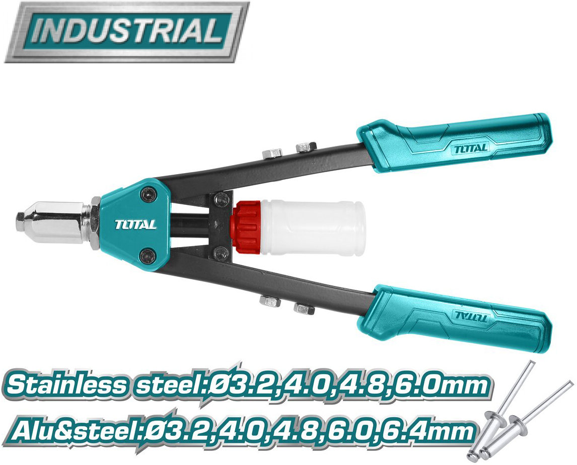 

Заклепочник Total 2,4-6,4мм THT32131