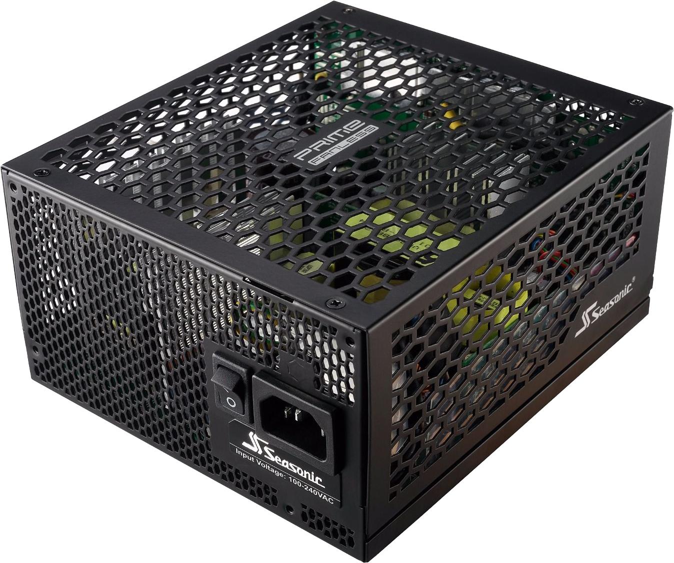 

Блок питания Seasonic Prime 600W Titanium Fanless [SSR-600TL], Prime 600W Titanium Fanless