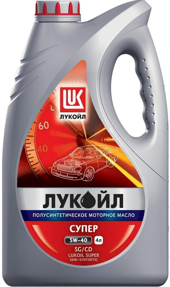 

Моторное масло Лукойл Супер 5W-40 SG/CD 4л (19442)