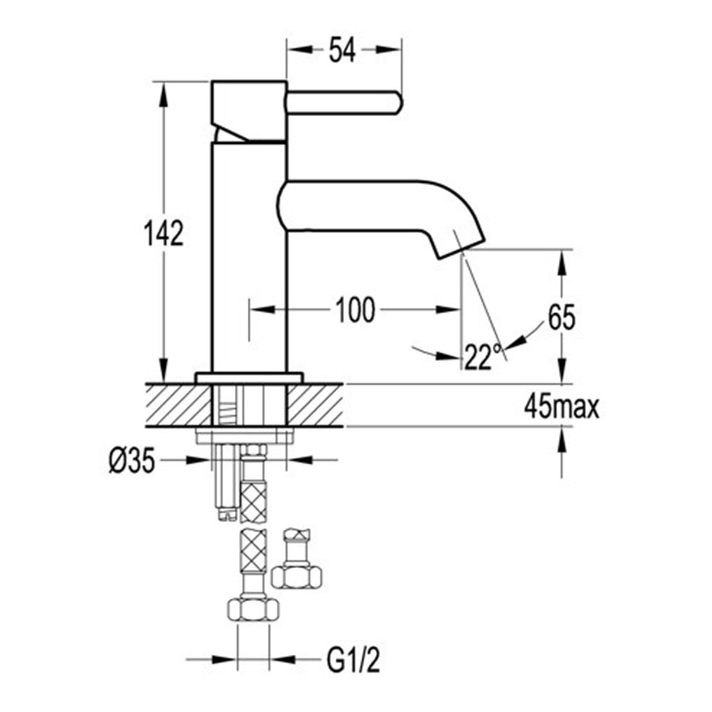

Смеситель Omnires Y Y1210 CHR, Y Y1210 CHR