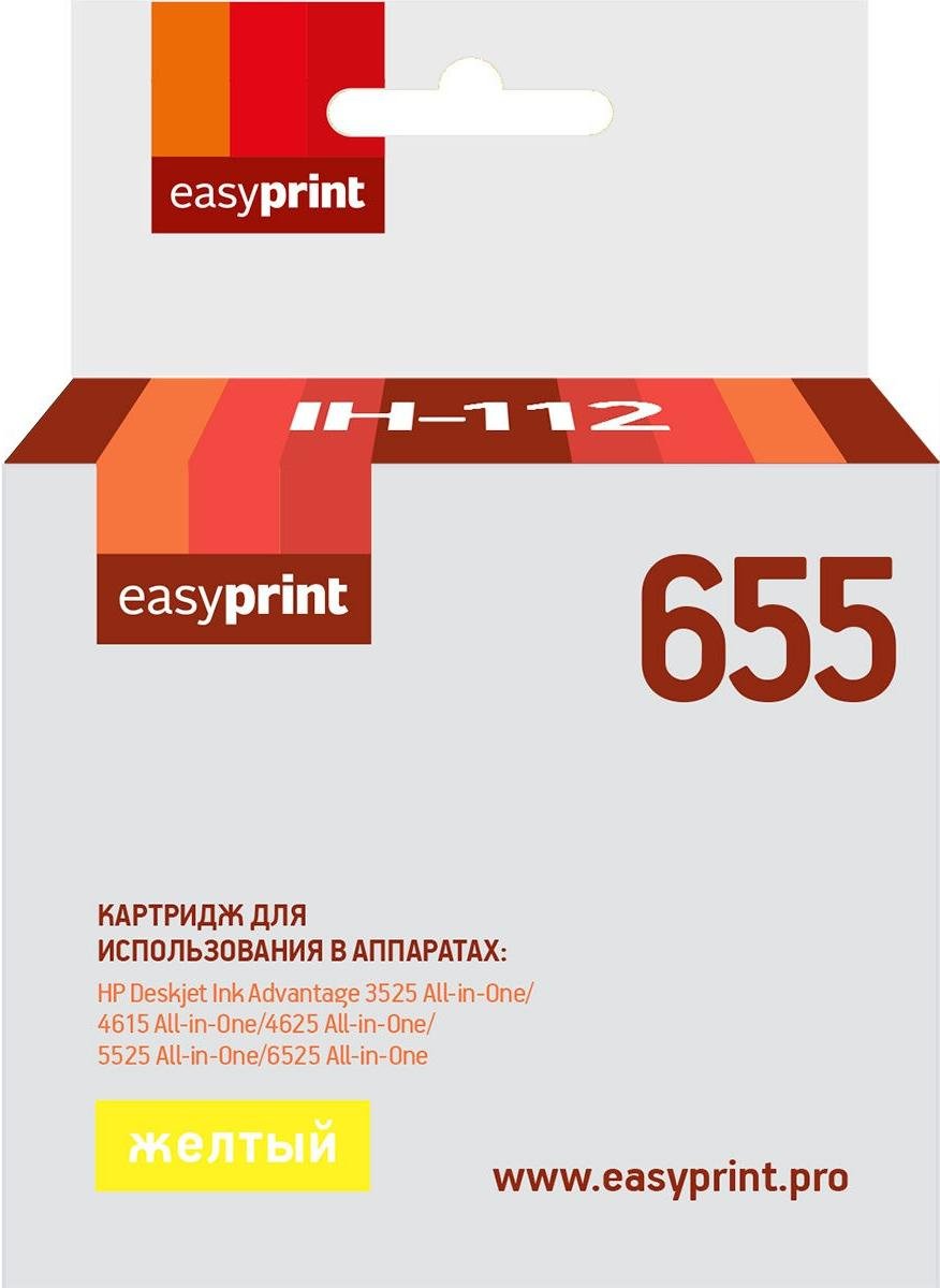 

Картридж easyprint IH-112 Yellow, IH-112