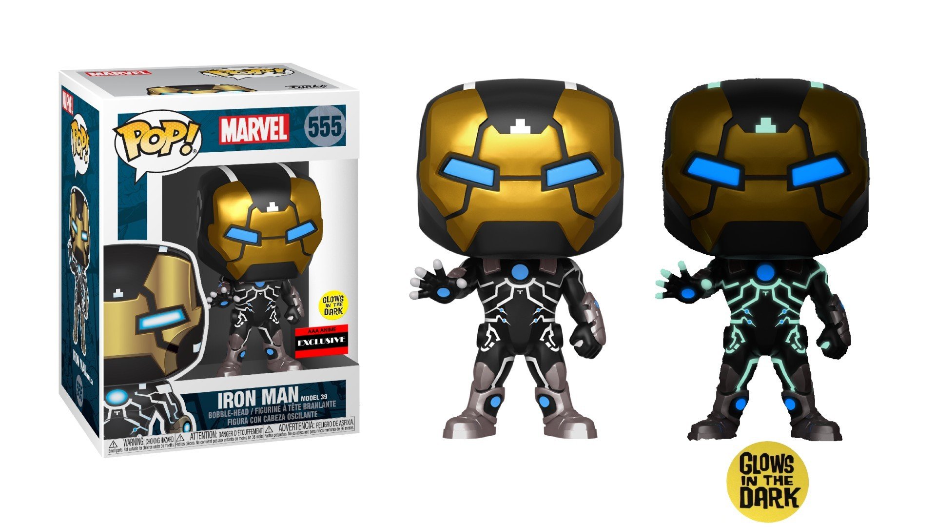 

Игрушка Funko Фигурка POP! Bobble: Marvel: Marvel 80th: Iron Man Model 39 (GW) (Exc), Фигурка POP! Bobble: Marvel: Marvel 80th: Iron Man Model 39 (GW) (Exc)