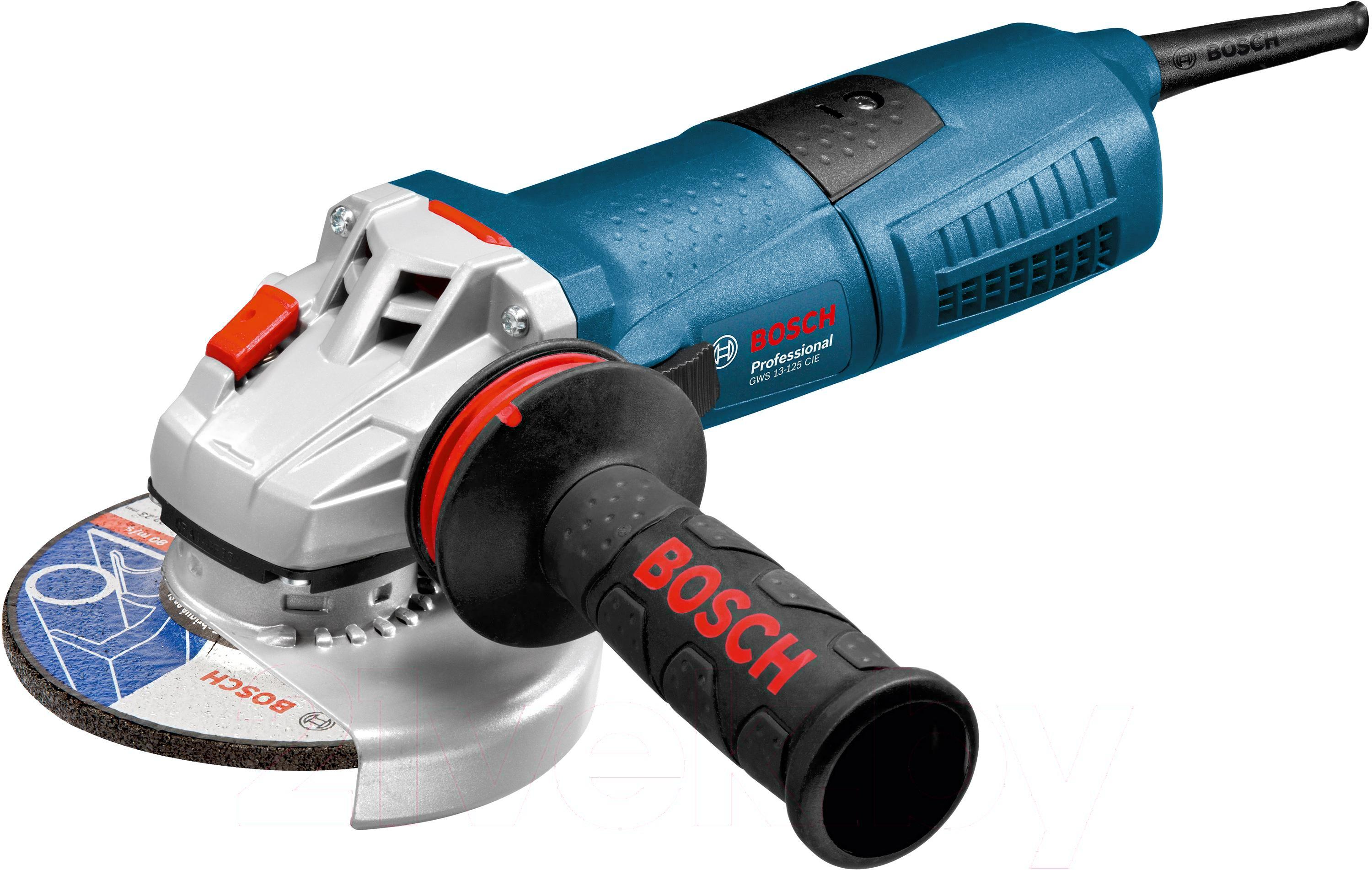 

Профессиональная угловая шлифмашина Bosch GWS 13-125 CIE (0.601.79F.002), Угловая шлифмашина Bosch GWS 13-125 CIE Professional (060179F002)
