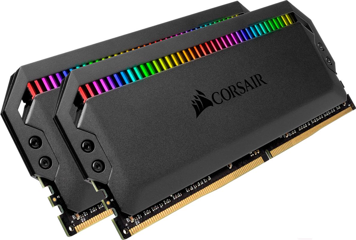 

Оперативная память Corsair DDR4 2x8Gb 3600MHz RTL PC4-28800 CL18 DIMM 288-pin 1.35В [CMT16GX4M2C3600C18], ОЗУ DDR4-3600 16GB(2x8GB) PC-28800 Corsair CMT16GX4M2C3600C18